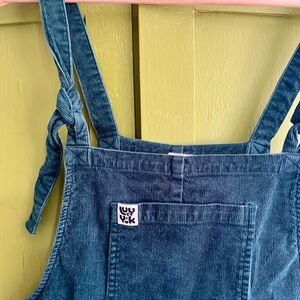 Green Corduroy Lucy And Yak Overalls